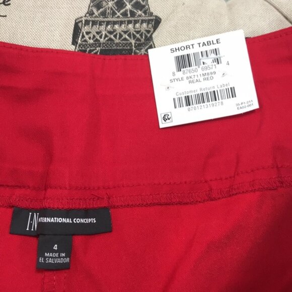 INC Curvy Pull-On Shorts - Picture 3 of 5